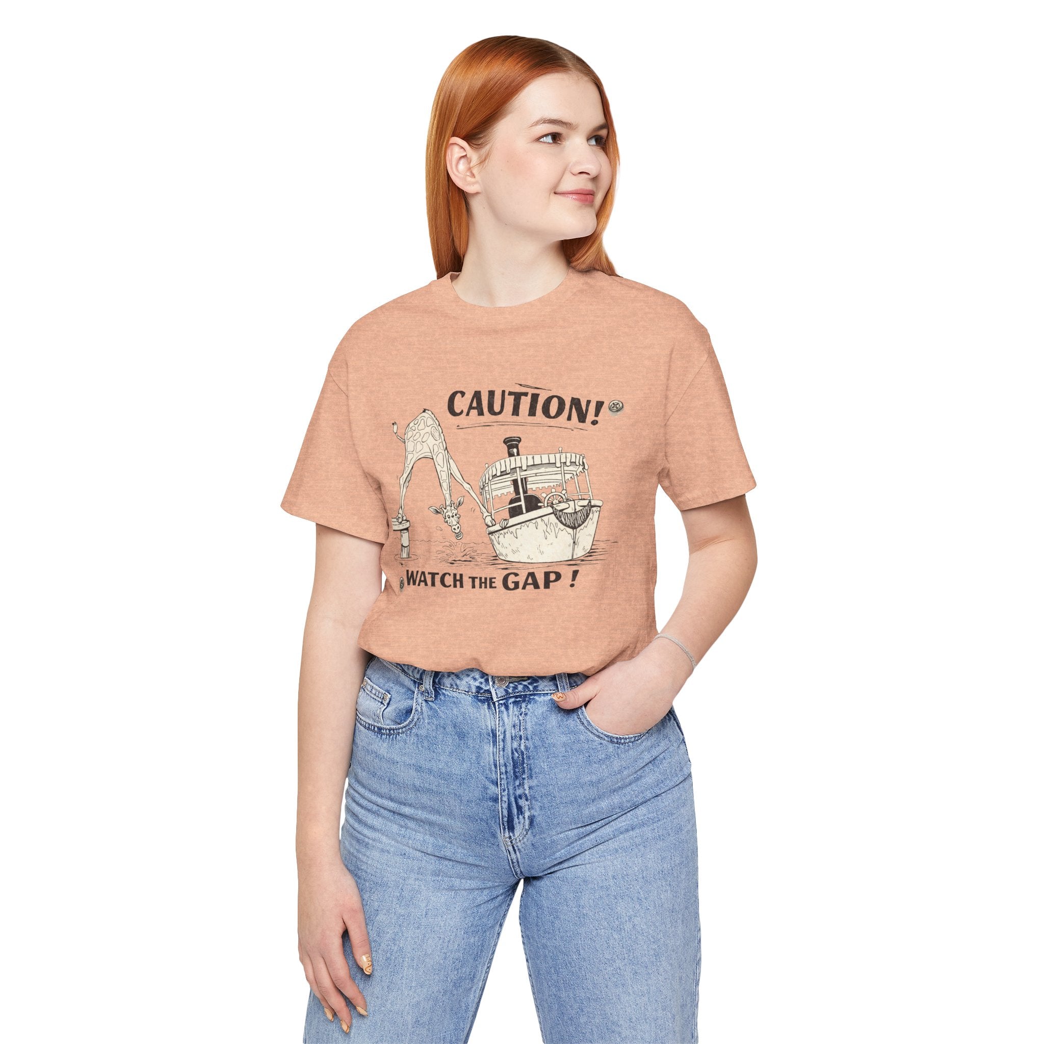 Watch The Gap! - Unisex Jungle Tee