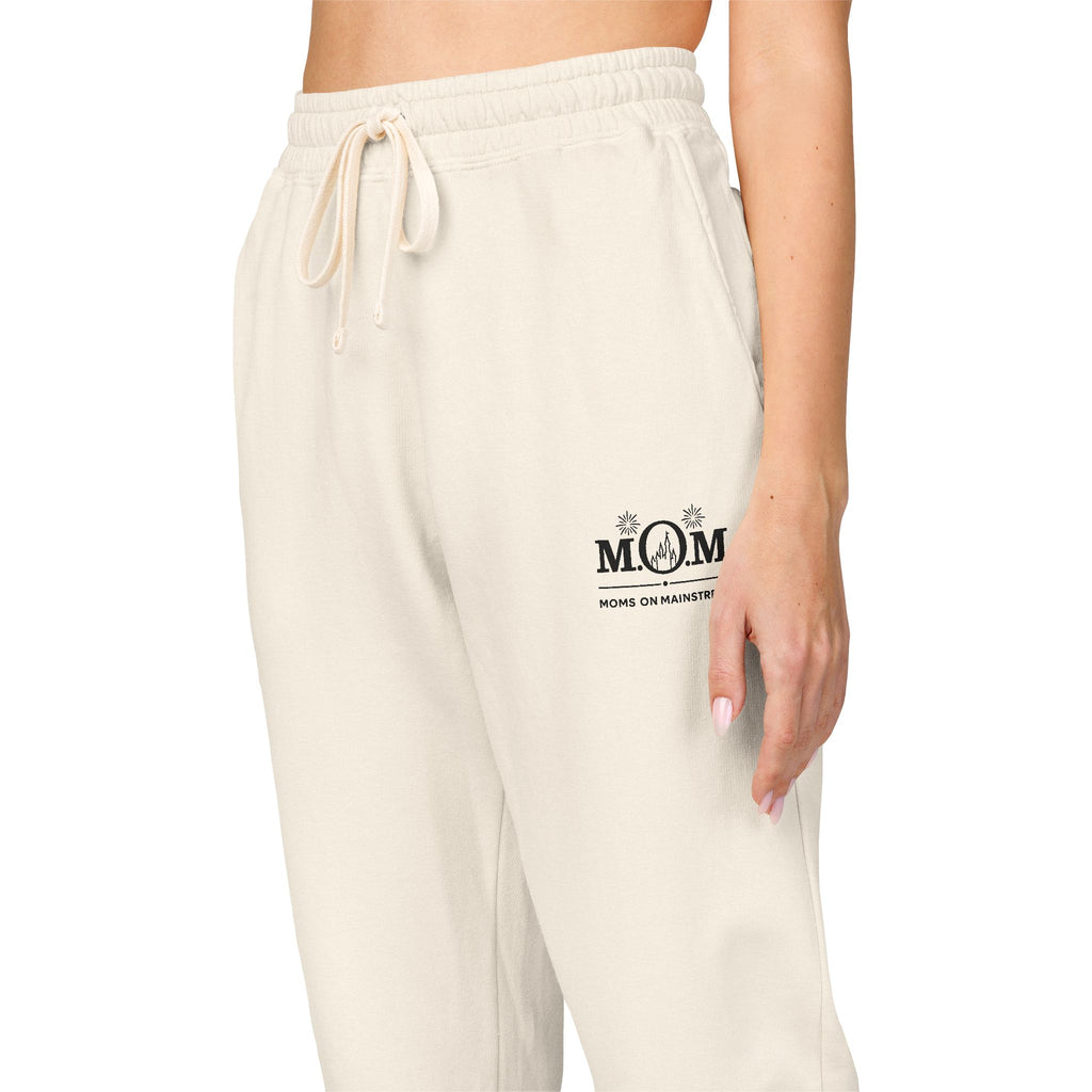 Unisex Garment-Dyed Fleece Sweatpants
