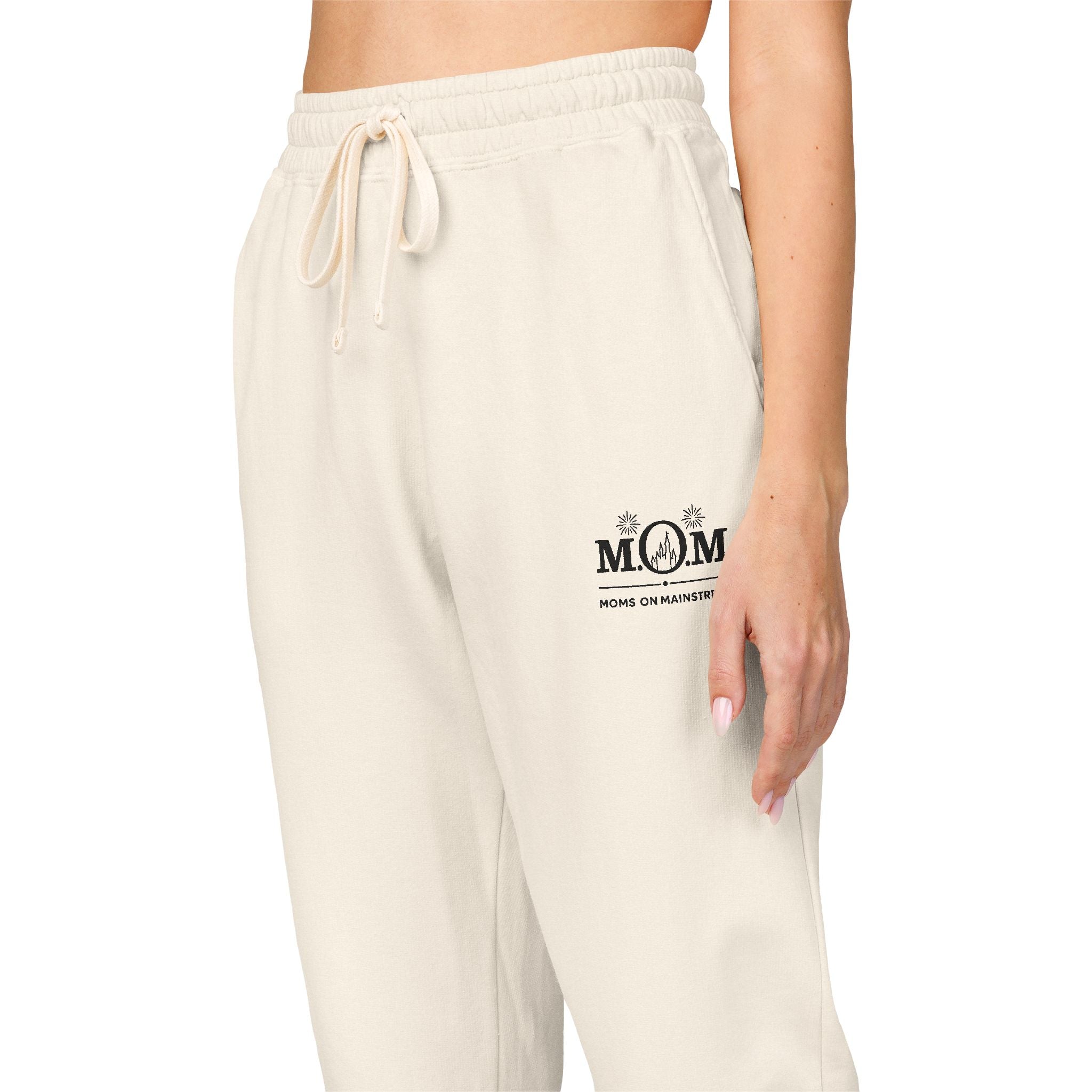 Unisex Garment-Dyed Fleece Sweatpants
