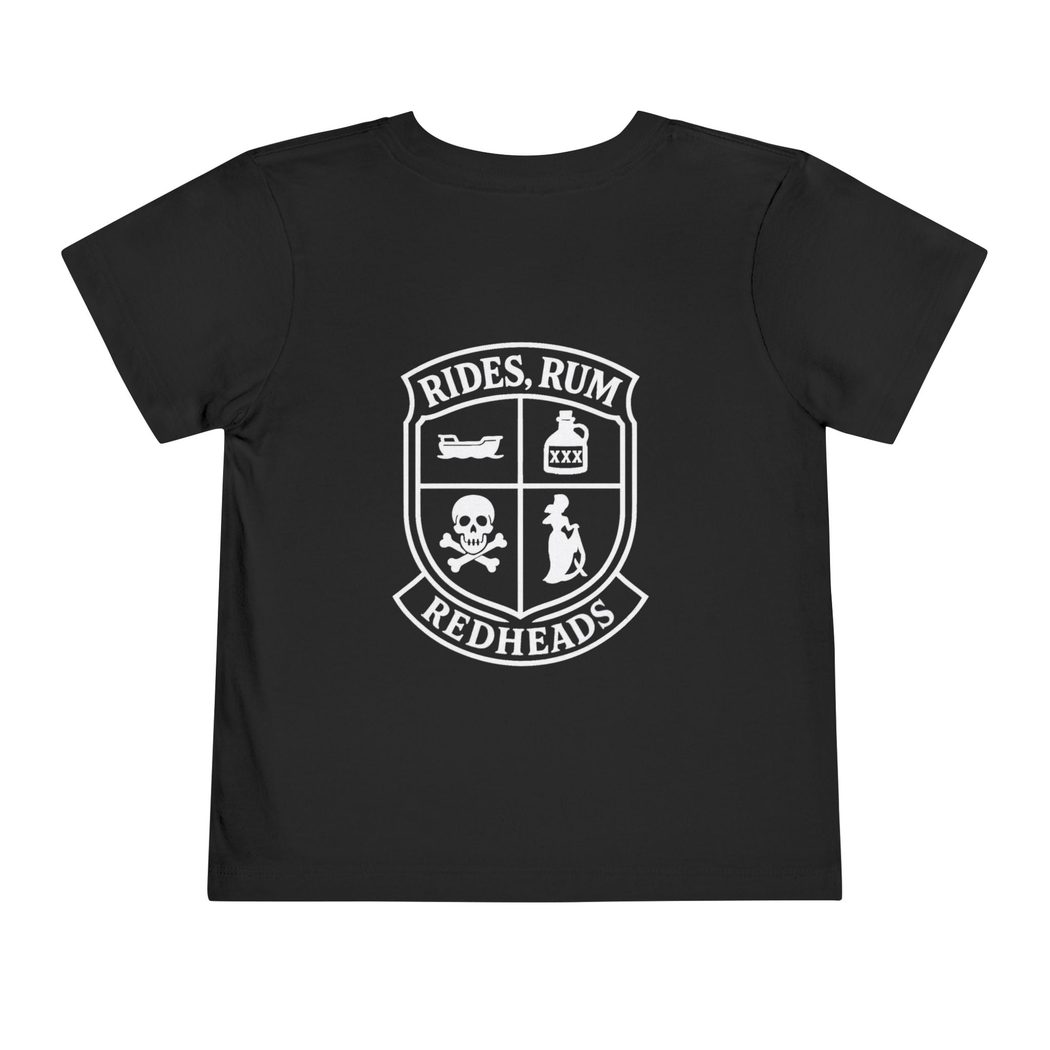 RRR! (Rides Rum & Redheads) -Toddler White Print