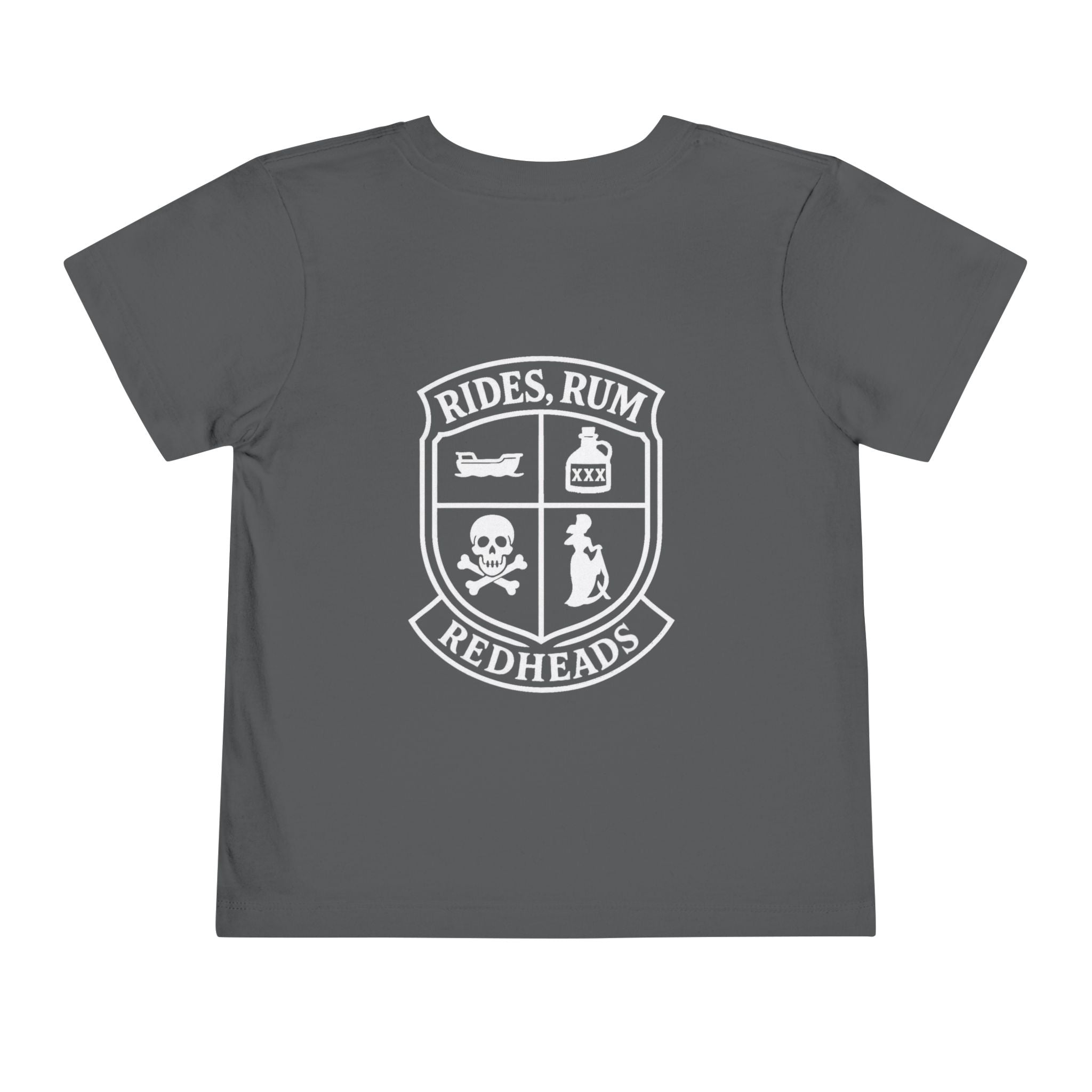 RRR! (Rides Rum & Redheads) -Toddler White Print