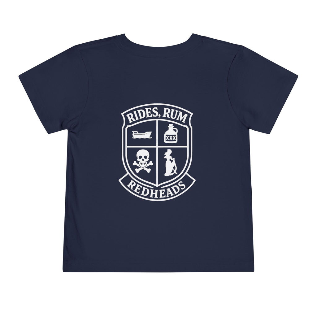 RRR! (Rides Rum & Redheads) -Toddler White Print