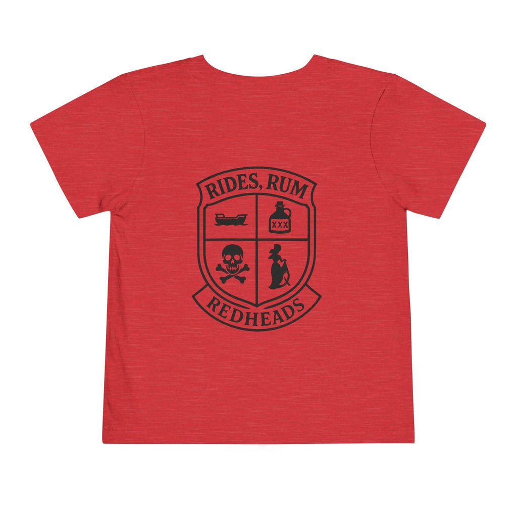 RRR! (Rides Rum & Redheads) - Toddler Black Print