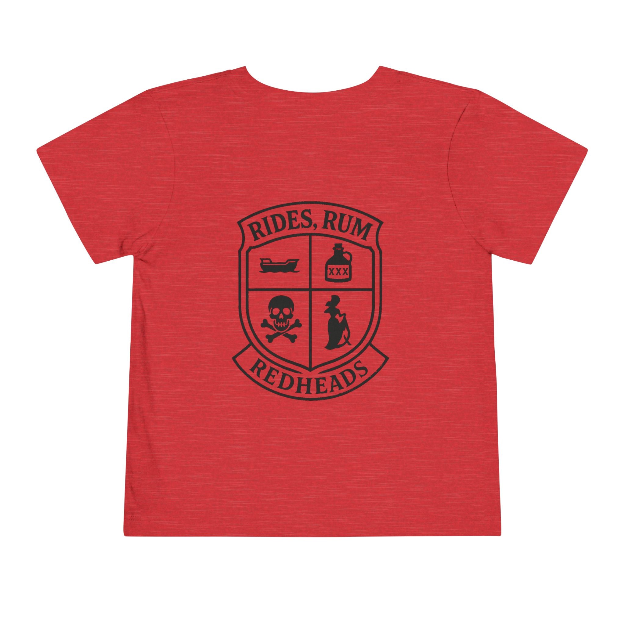 RRR! (Rides Rum & Redheads) - Toddler Black Print