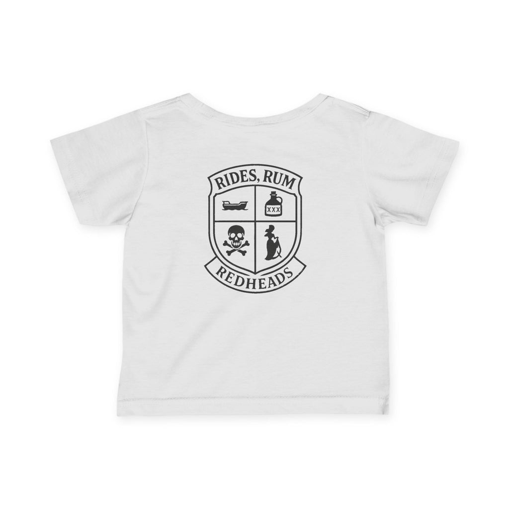 RRR! (Rides Rum & Redheads) - Infant Black Print