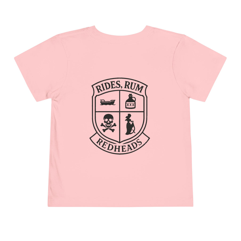 RRR! (Rides Rum & Redheads) - Toddler Black Print