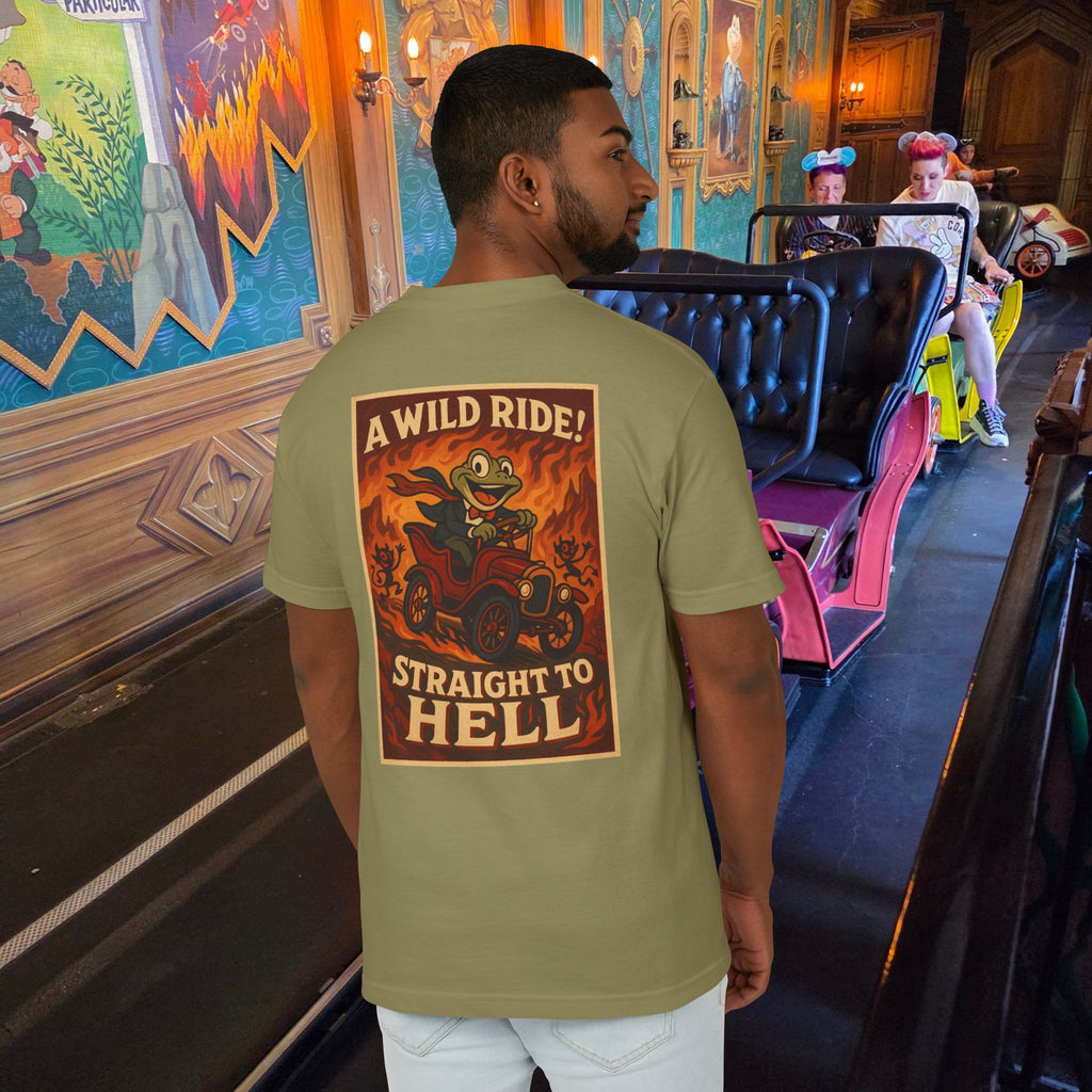 Mr. Toad Straight to HELL Vintage Unisex Tee