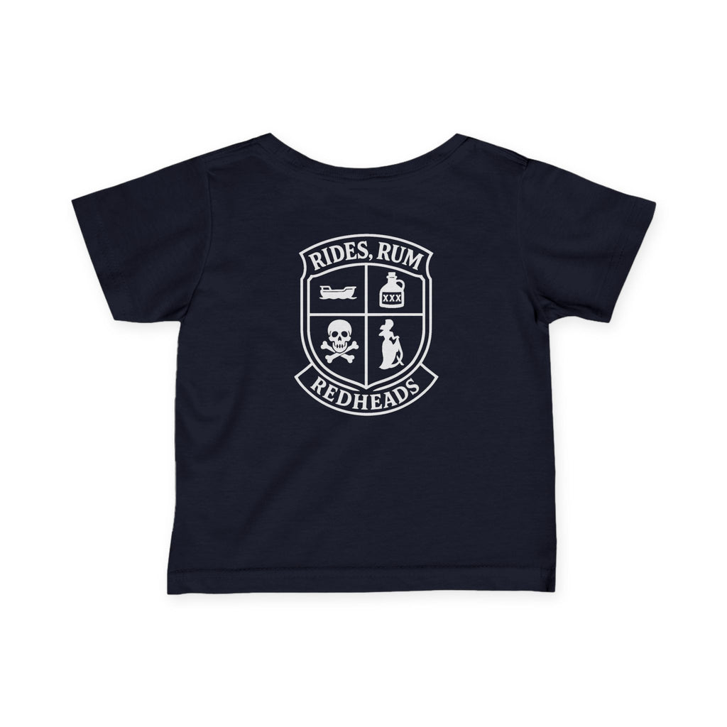 RRR! (Rides Rum & Redheads) - Infant White Print