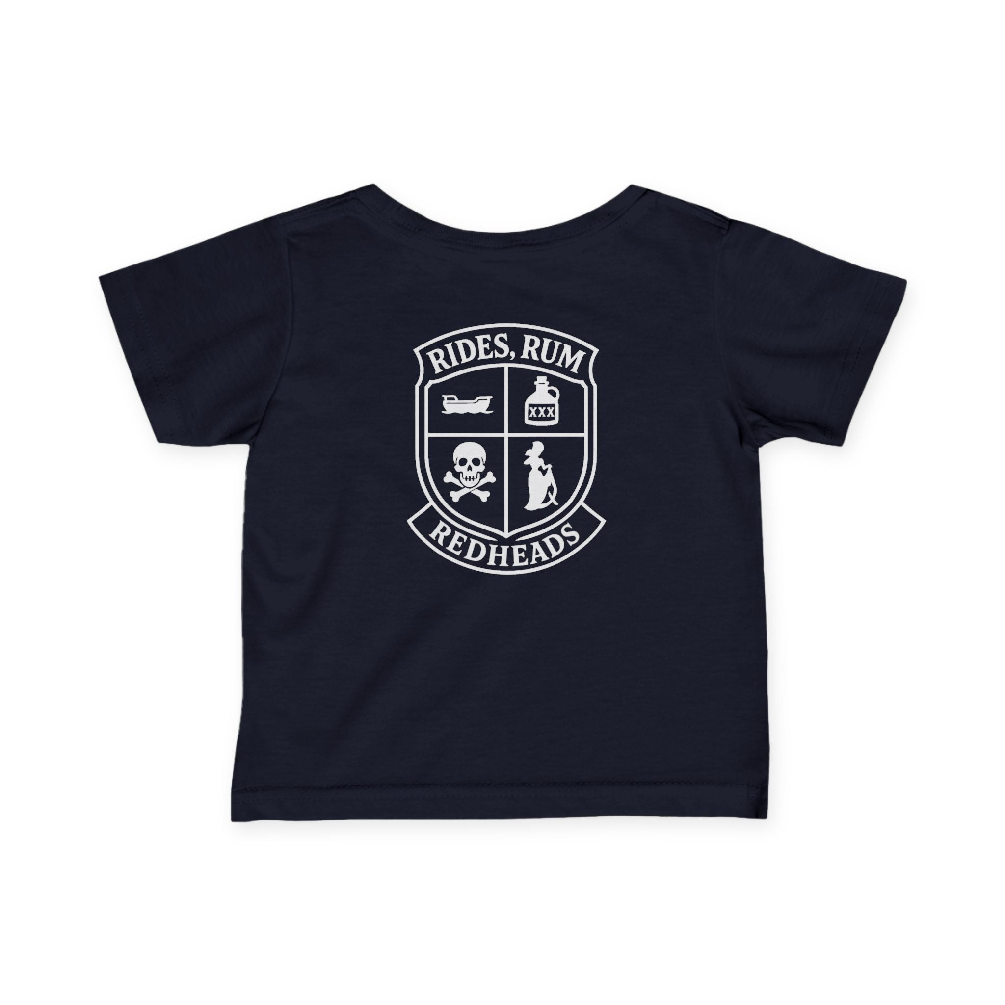 RRR! (Rides Rum & Redheads) - Infant White Print