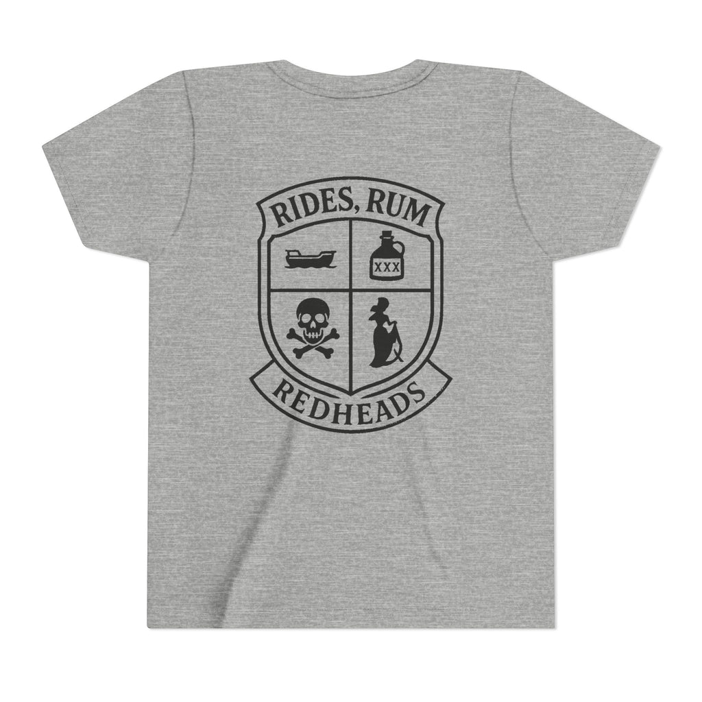 RRR! (Rides Rum & Redheads) - Youth Black Print