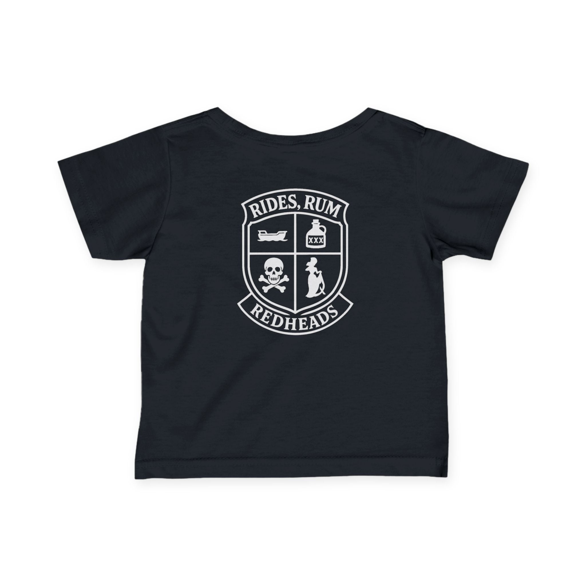 RRR! (Rides Rum & Redheads) - Infant White Print
