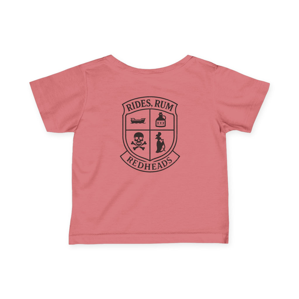 RRR! (Rides Rum & Redheads) - Infant Black Print