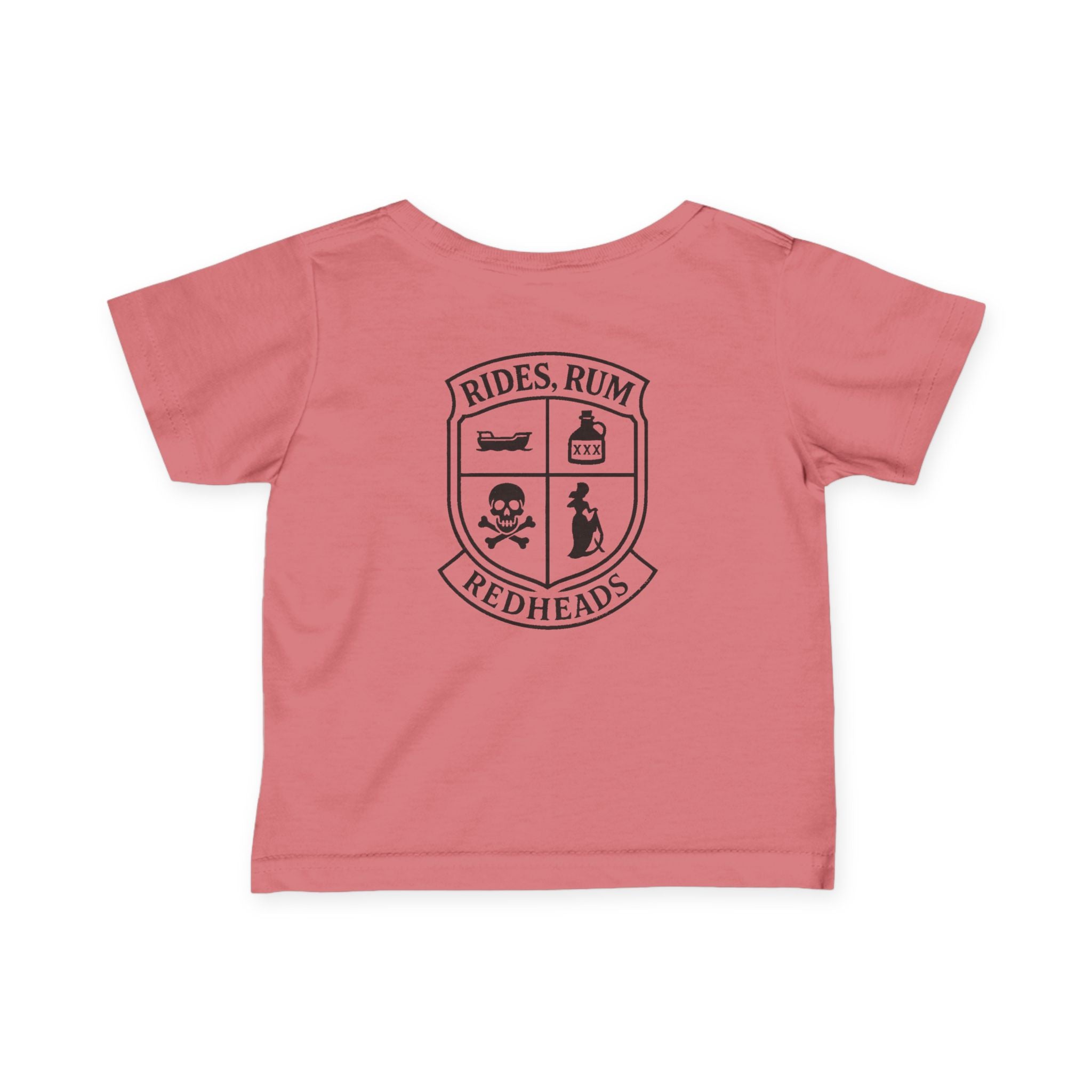 RRR! (Rides Rum & Redheads) - Infant Black Print