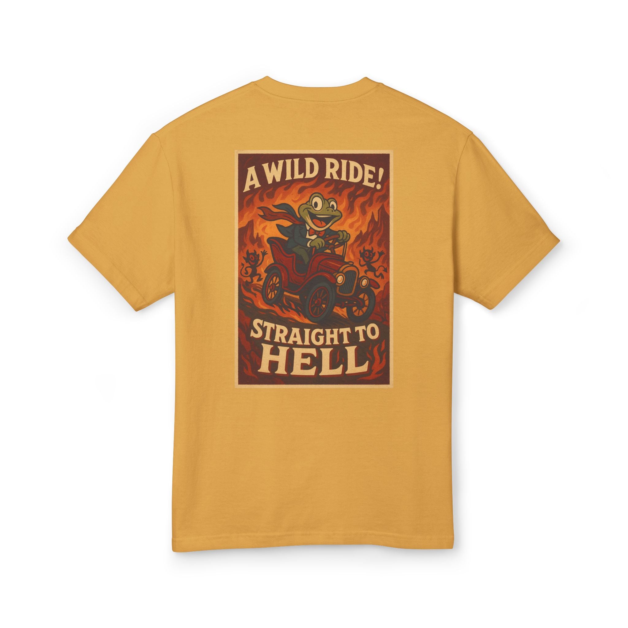 Mr. Toad Straight to HELL Vintage Unisex Tee