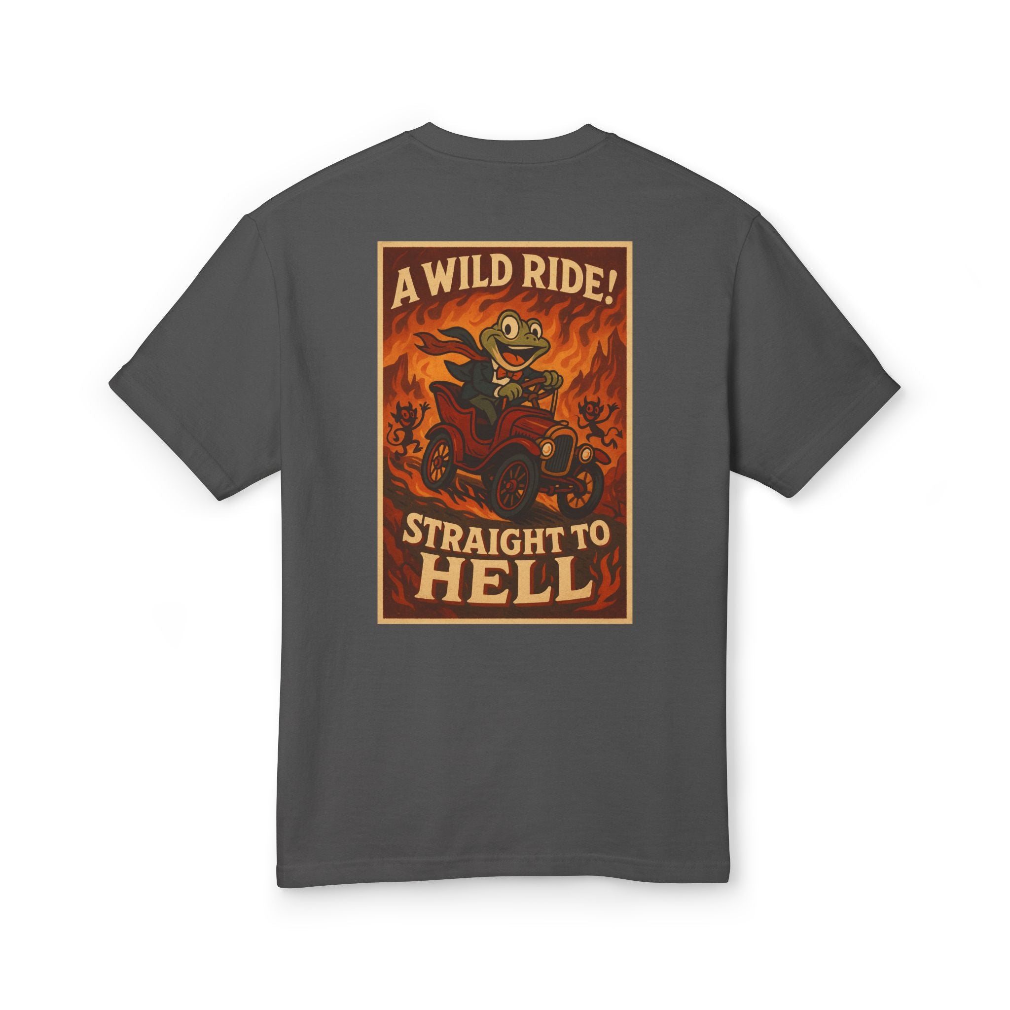 Mr. Toad Straight to HELL Vintage Unisex Tee