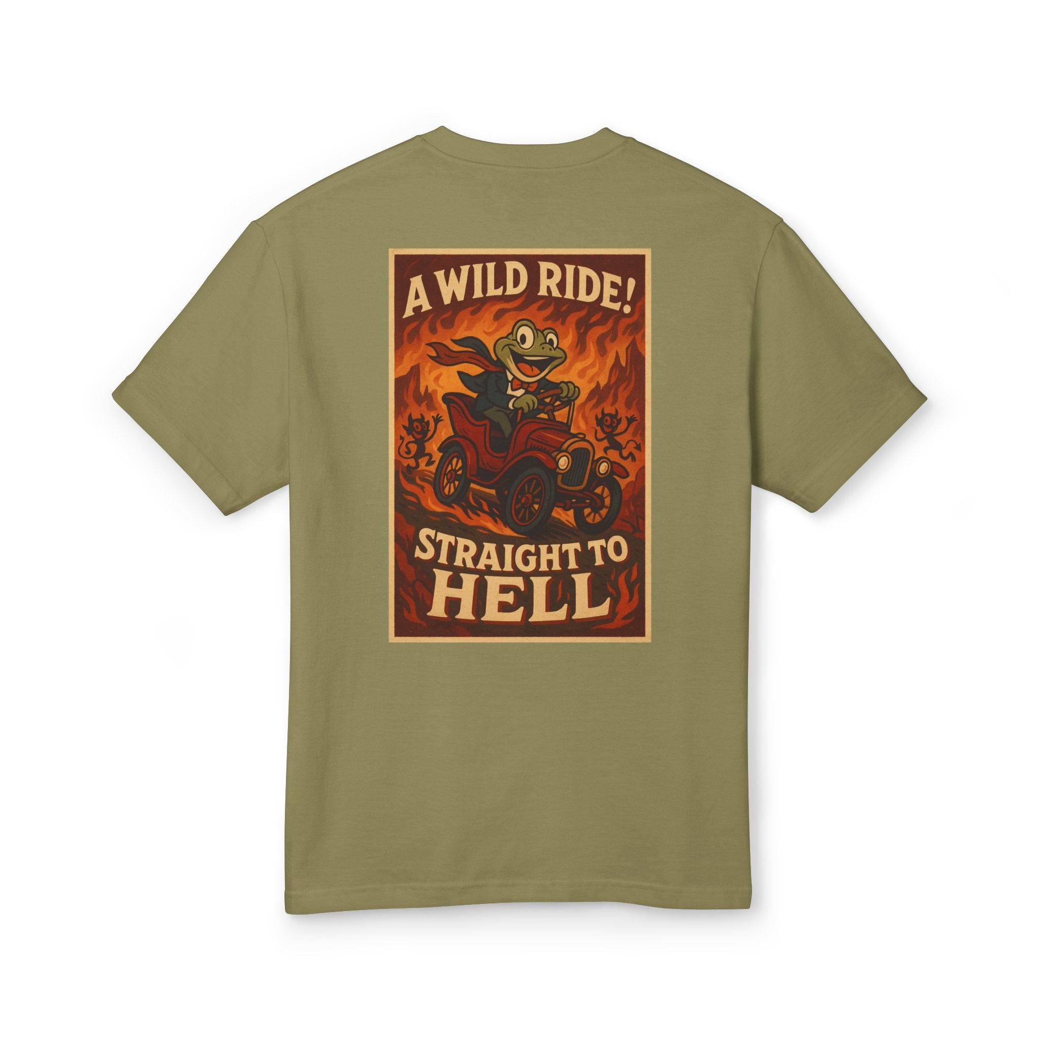 Mr. Toad Straight to HELL Vintage Unisex Tee